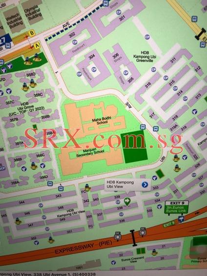 Blk 338 Ubi Avenue 1 (Geylang), HDB 4 Rooms #167782742